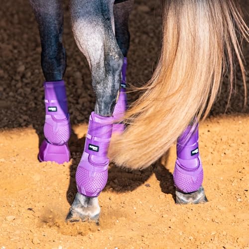 Image of Classic Equine Legacy2 Support Boots, Front and Hind