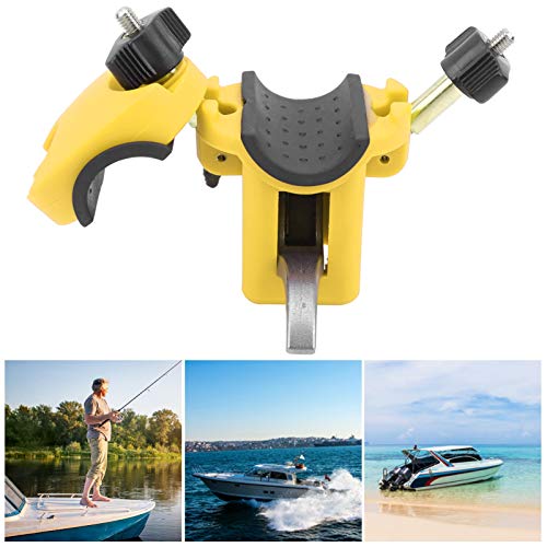 Suporte para vara de pesca em liga de alumínio, suporte para vara de pesca antiderrapante de desmont