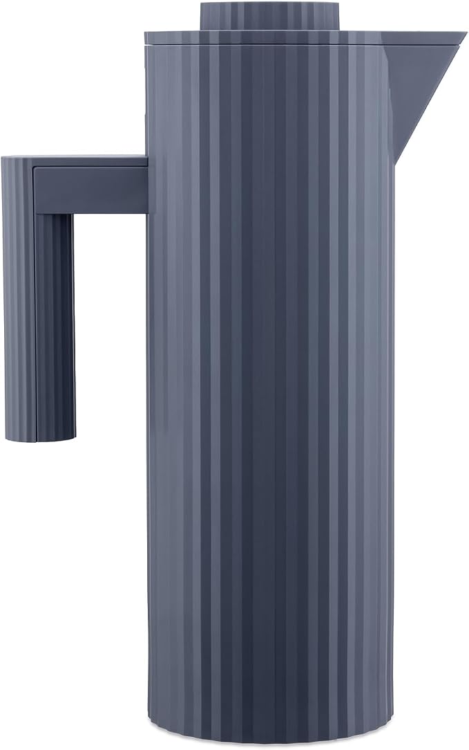Alessi Plissé MDL12 G - Jarra Térmica de Diseño, Vidrio Térmico Interior…