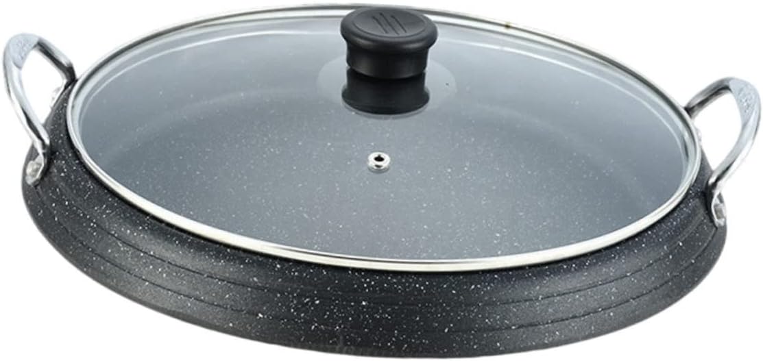 Non-stick Roast Meat Tray Versatile Korean Bbq Grill Plate for Indoor Outdoor Cooking Smokeless Medical Baking Pan for Family Gatherings