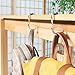 Funngy Faltbarer Taschenhaken,3 PCS Tisch Handtaschenhalter Haken Faltbare Handtasche Haken Mini Faltbarer Haken Antirutsch Taschenhaken für Büro Restaurant Schreibtisch Handtasche Tasche Geldbörse