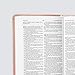 KJV Personal Size Bible, Rose Gold LeatherTouch, KJV Holy Bible, Compact and Portable, Red Letter Edition, Thumb Index, Ribbon Marker, King James Version, Floral Cover Design, Easy-to-Read Font