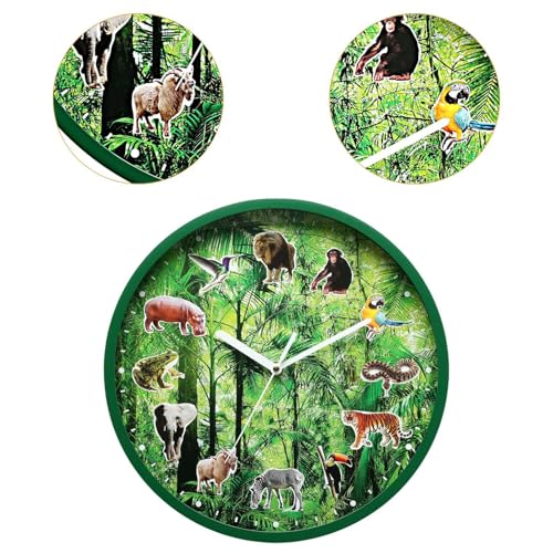 Reloj de Pared Animal con Sonidos y Diseño Atractivo miniatura 4