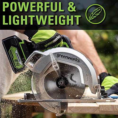 Greenworks 24V Brushless 7-1/4-inch Circular Saw, Battery and Charger Sold Separately thumbnail 11
