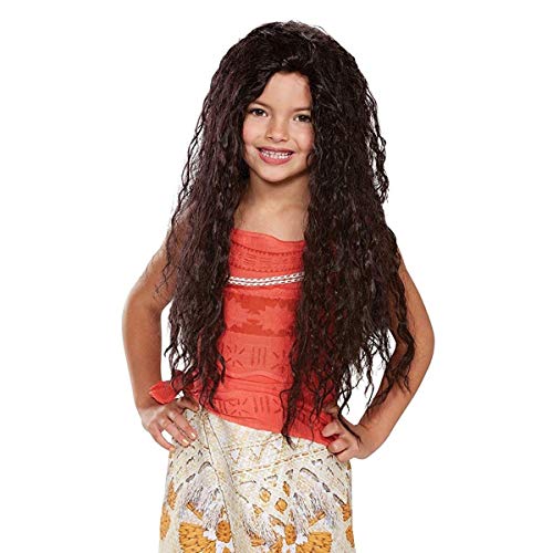 Disguise Disney Moana Deluxe Girls Wig