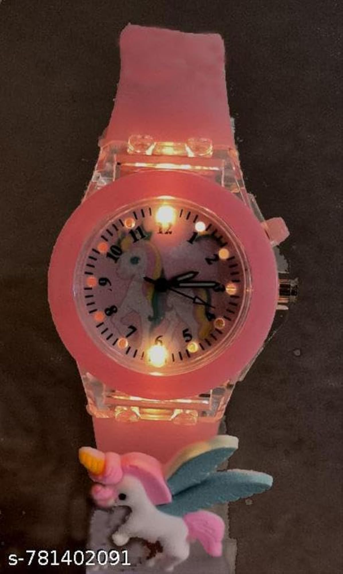 Women's 3D Cartoon Wristwatch with Comfortable Rubber Strap