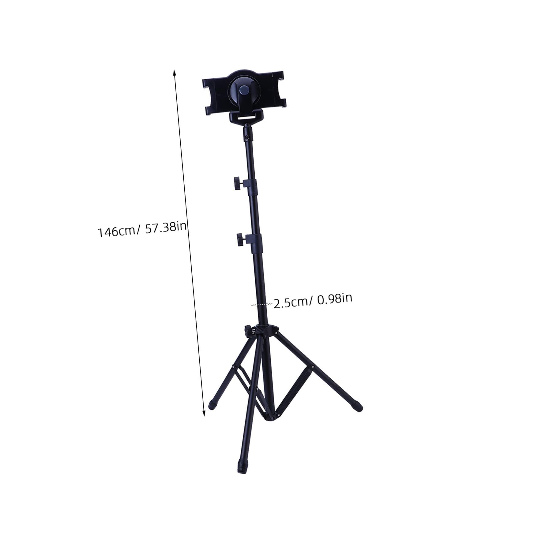 Homoyoyo Support de Tablette pour Réglable Trépied et Alliage D'aluminium à 7 Angle Rotatif Coussinet Antidérapant 10 Pouces pour Tablettes