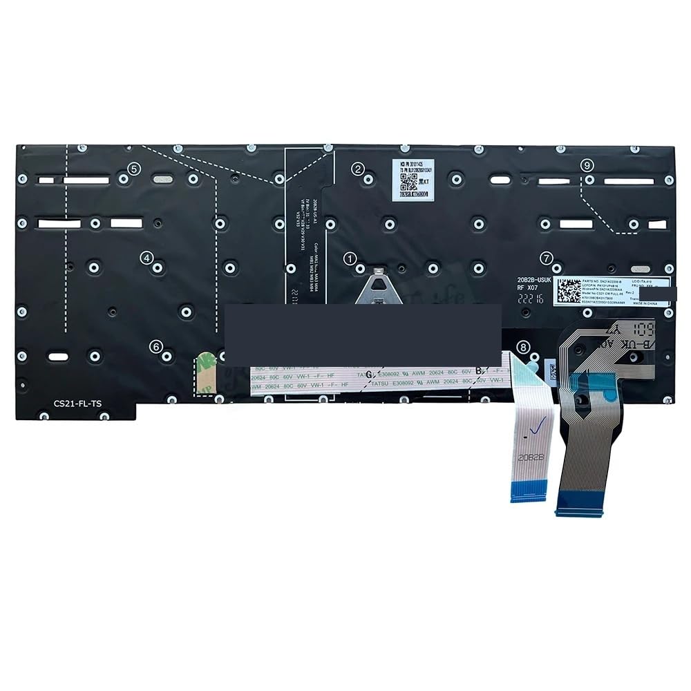 UK GB Italiano Deutsch Tastatur mit Hintergrundbeleuchtung for ThinkPad