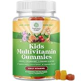 Delicious Daily Kids Multivitamin Gummies - Multivitamin for Kids Immunity Support Gummies with Vita