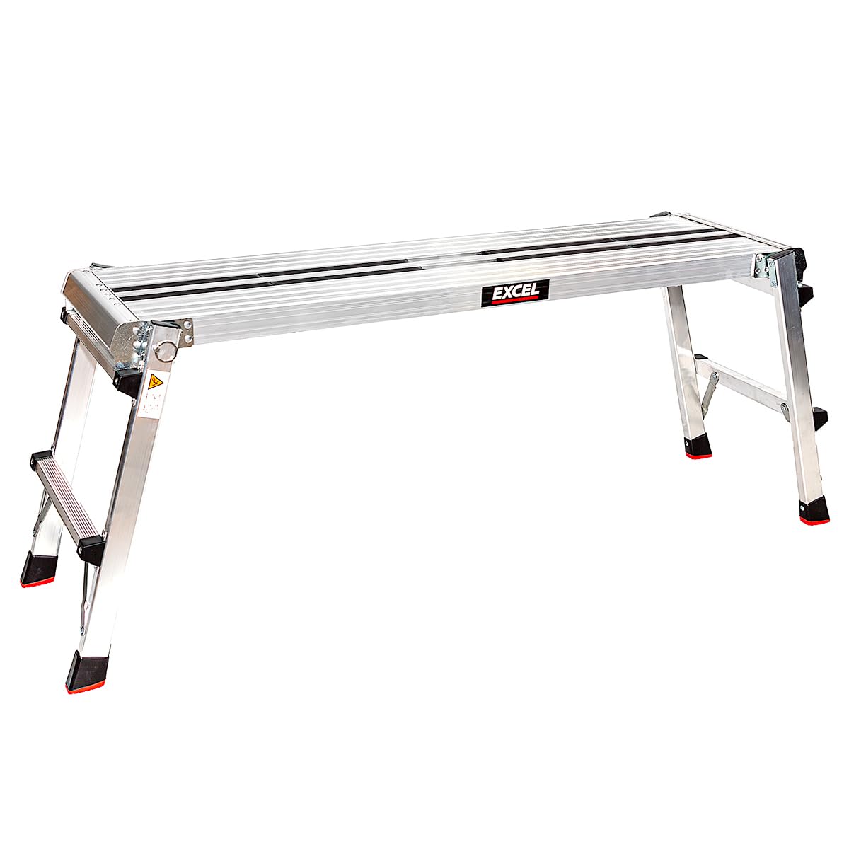 Excel Tools Excel Aluminium Hop-Up Folding Bench 1190 X 306mmSlip-Resistant SurfaceCompact & Portable For Diy And Trade Use from B&Q