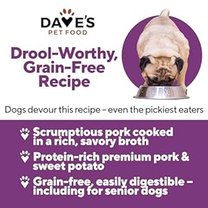 Daves-Pet-Food-Grain-Free-Wet-Dog-Food-Pork-Sweet-Potato-in-Broth-Made-in-Canada-Naturally-Healthy-Canned-Dog-Food-Added-Vitamins-Minerals-Wheat-Gluten-Free-132-oz-Case-of-12 - Cucciolini Doodles   Daves-Pet-Food-Grain-Free-Wet-Dog-Food-Pork-Sweet-Potato-in-Broth-Made-in-Canada-Naturally-Healthy-Canned-Dog-Food-Added-Vitamins-Minerals-Wheat-Gluten-Free-132-oz-Case-of-12