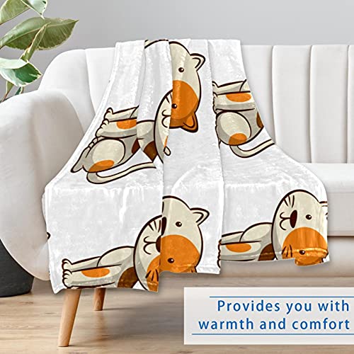 Couverture chat chaude et douce, plaid isolant sans coutures thermique