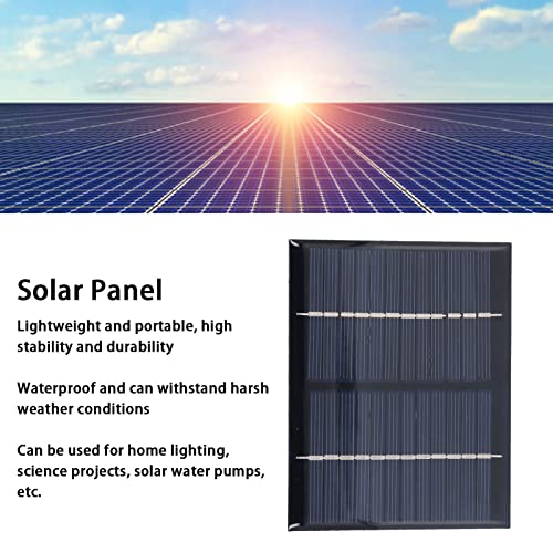 Painel Solar DIY 1,5 W 12 V Substituição Ideal, Ampla Aplicação Com Portátil Leve à Prova D'água pa