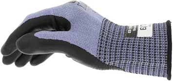 Mechanix Wear SpeedKnit S2EC33 Coated-Knit Work Gloves - Cut & Abrasion Resistant - Heavy Duty & High Dexterity Gloves - Touchscreen Compatible - Machine Washable - Small - Light Blue