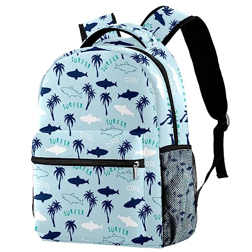 Sac à dos de voyage multicolore avec porte-bouteille pour fille et garçon