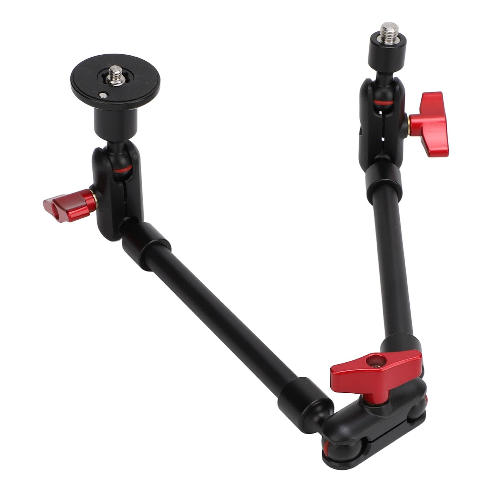 Alomejor Supporto da Scrivania per Fotocamera, Supporto da Soffitto Regolabile in Lega di Alluminio con Rotazione a 360° per Utenti di Telefoni e Fotocamere (22 Pollici 58x44x6,5 cm)