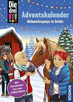 Hardcover Die drei !!!, Weihnachtsponys in Gefahr [German] Book