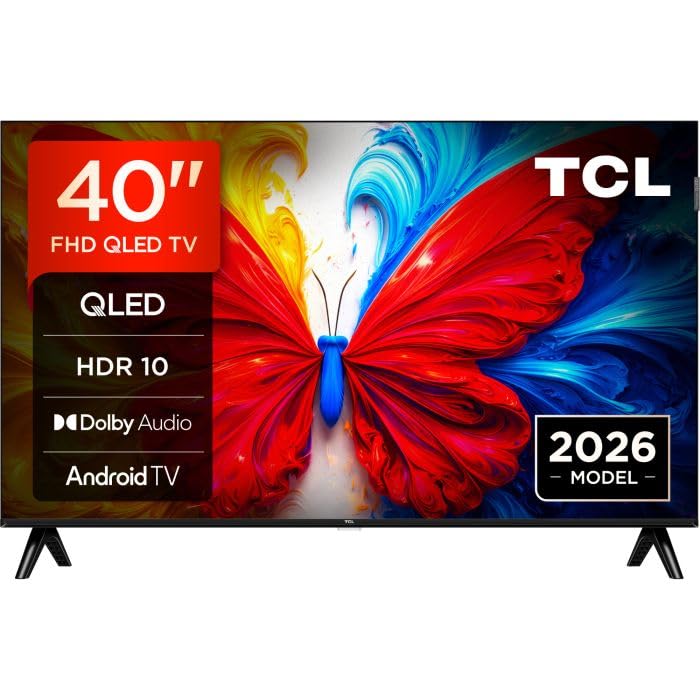 TCL Smart TV QLED 43S5L 108 cm Full HD Smart Android TV Classe F Modèle 2026
