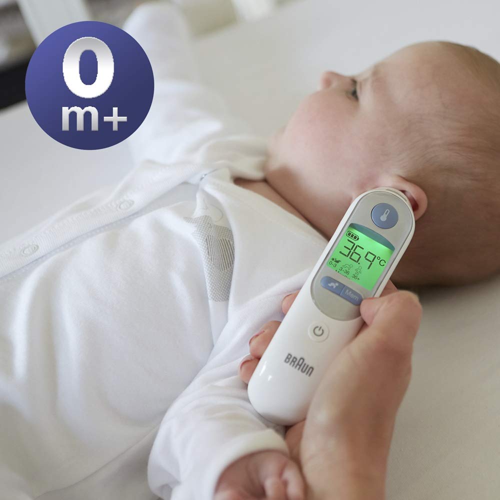 Braun ThermoScan 7 Ear thermometer with Age Precision (accurate