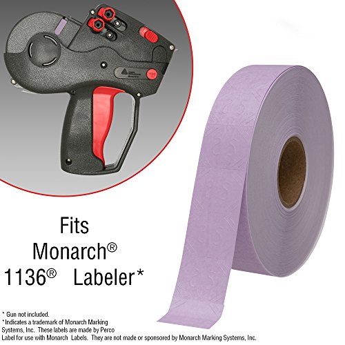 Lavender Pricing Labels For Monarch 1136 Price Gun – 8 Rolls, 14,000 Pricemarking Labels #TOP1