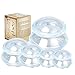 Cupping Therapy Sets Anti Cellulite Cup Silicone Massage Cups Vacuum Suction Cups for Facial Body Massage,Muscle Relaxation,Pain Relief,Anti-aging-4 Size 5 Cups