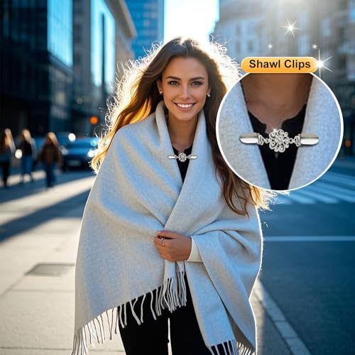 6pcs retro sweater clips for cardigans vintage cinch clip for dresses variety of styles dress clip back of shirts cinches shawl clips for different women clothing 3 sizes