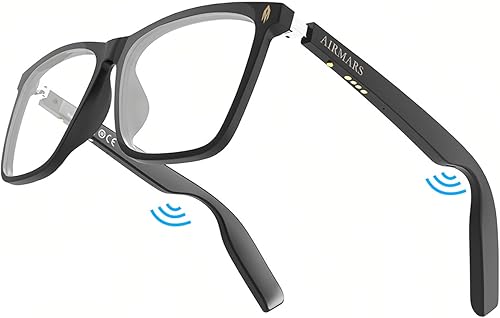 Miniatura 9 de AIRMARS Lentes inteligentes para hombres y mujeres con altavoz/gafas de sol Bluetooth con fotocromo/filtro de luz azul y lentes polarizadas, gafas