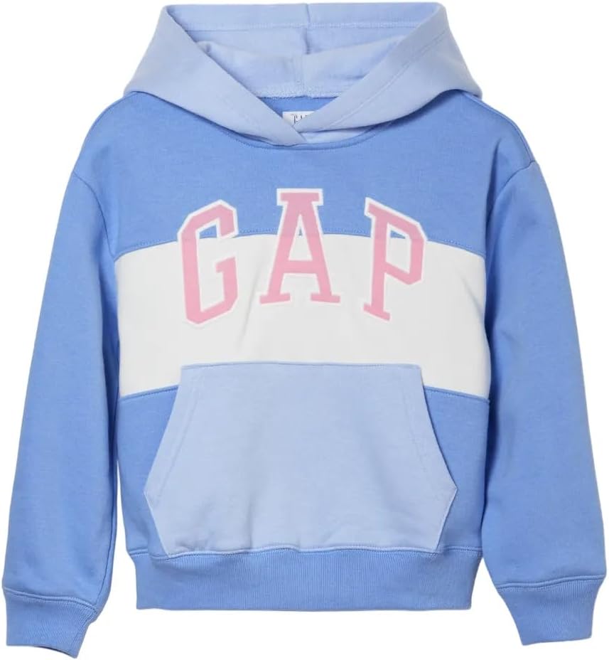 Sudadera con capucha y logotipo para niña