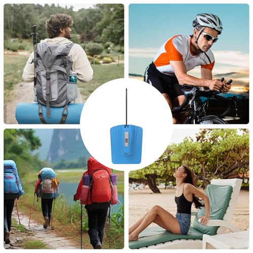 Coffre-fort portable pour voyage étanche avec serrure à code F - 5
