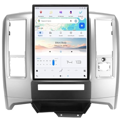 NAKEVICH 13.8 Inch Touch Screen Qualcomm Android Car Radio for Dodge R