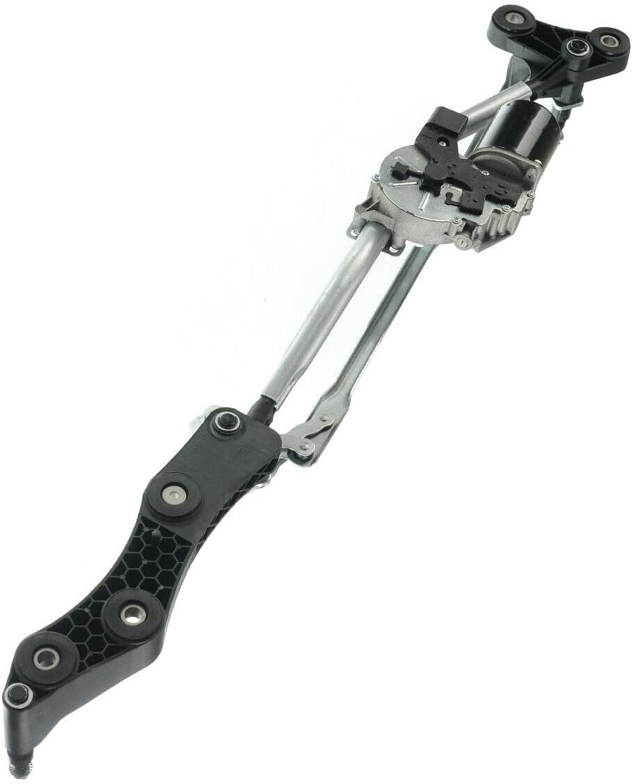 Front Windshield Wiper Linkage Assembly for BMW E60 E61 E63 with 61-61-7-194- 61-61-7-114, Revitalize your car