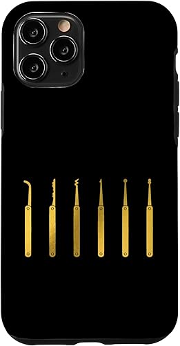 Vista 70 de iPhone XS Max Lock Picker Tools - Estuche para amantes de la selección de candados