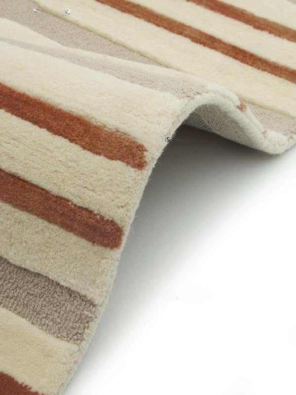 Image of Hand Tufted Modern Design Exported Collection High Low Pattern Wool Carpet for Living Room, Bedroom & Hall (Multi J, 12 x 15 Feet)