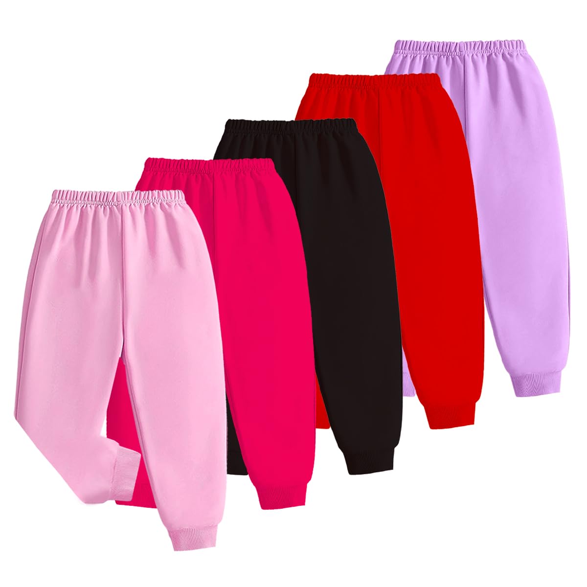 Kuchipoo Regular Fit Baby Girls Pyjamas - Pack of 5 (© DISNEY-PAJ-142, Multicolor, 4-5 Years) - Image 2 thumbnail