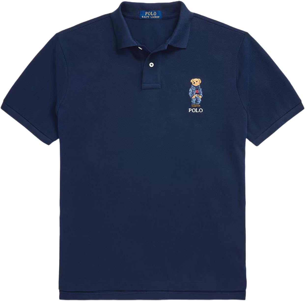 POLO RALPH LAUREN Men’s Limited Polo Bear Mesh Polo Shirt