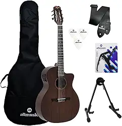 Kit Violão Tagima Vegas Nylon Dark Mahogany Capa+Acessórios