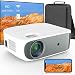 Produktbild DOOK 5G WiFi Bluetooth Beamer, 9500 Lumen Full HD Native 1080P LED Heimkino Video Projector mit ±50°4D Trapezkorrektur Unterstützt kompatibel mit Fire TV Stick, iOS/Android/MAC/PC/Laptop, PPT, PS5