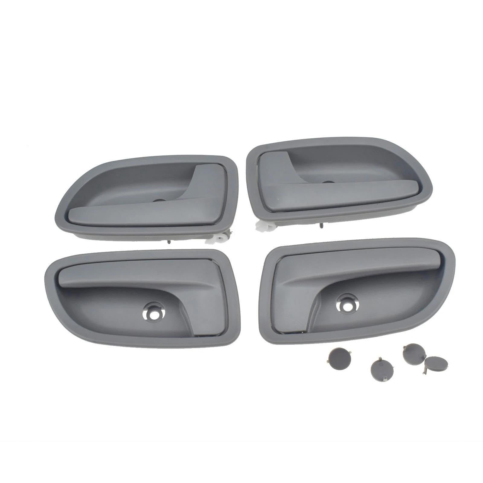POQWERIQ Car Front Rear Left Right Inside Door Handle for Kia for Rio 1.6L 2003 2004 2005
