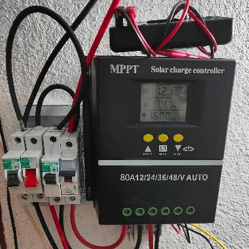 Controlador de conversión de energía y regulador de panel solar con pantalla informativa 3