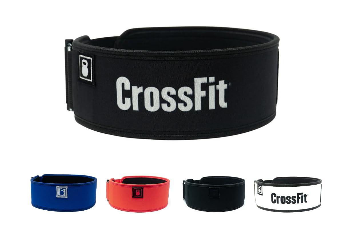 4" weightlifting belt | crossfit® weightlifting belt | 4-inch wide and built for support, flexibility, and the ability to cross train easily