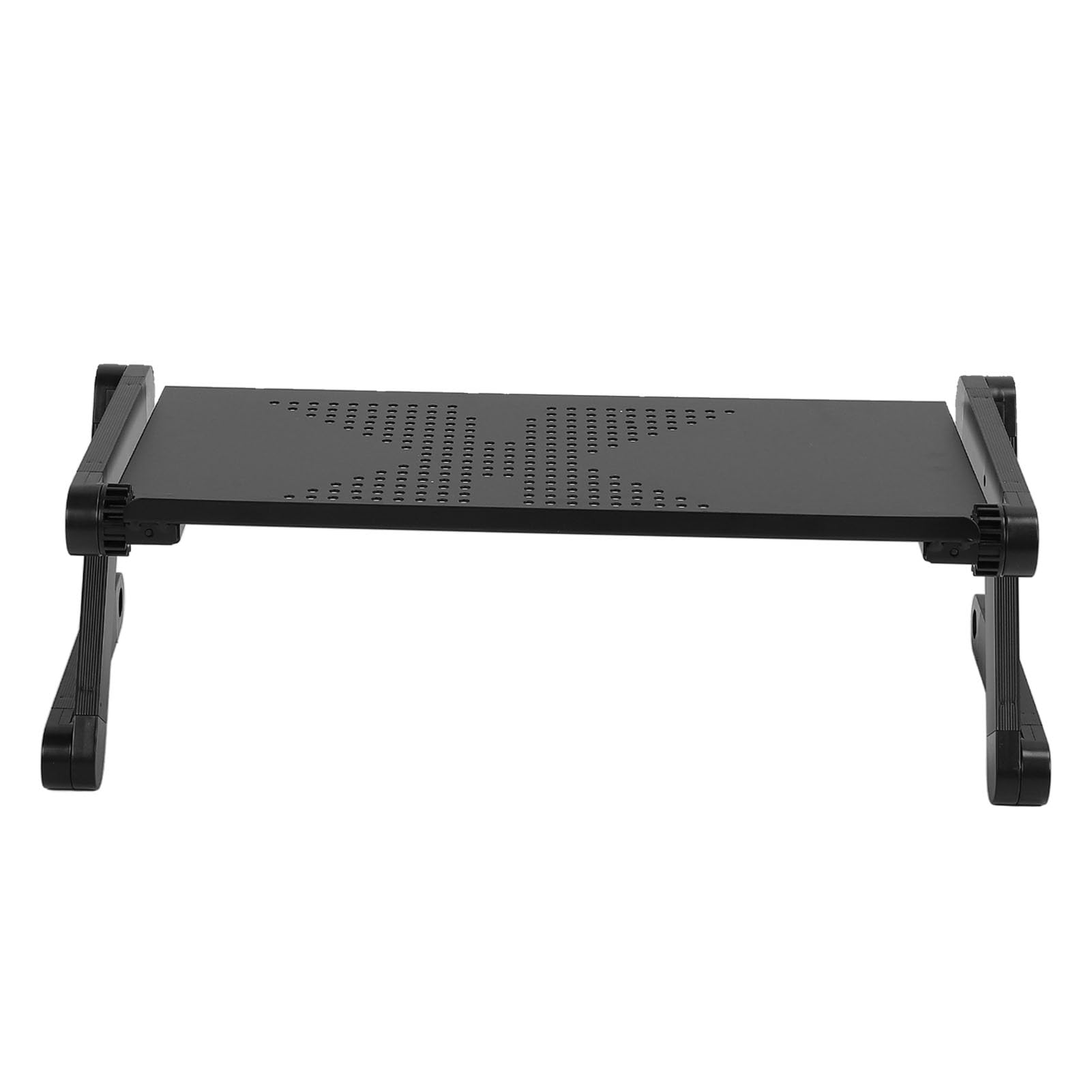 Acouto Supporto per Laptop in Alluminio in Lega 360 Gradi Porta del Taccuino Pieghevole Pieghevole 480x260mm Base Senza Soluzione di continuità (BLACK)