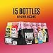 PRIME HYDRATION Variety - ICE POP, Strawberry Banana, Lemonade, Sports Drinks, Electrolyte Enhanced for Ultimate Hydration, 250mg BCAAs, B Vitamins, Antioxidants, Low Sugar, 12 Fl Oz, 15 Pack