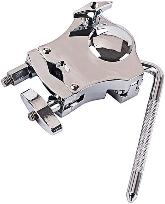 Alnicov Tom Drum Stand，Multi-Function Metal Tom Drum Stand Holder Drum Accessory