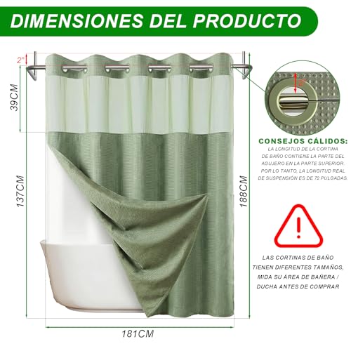 Catálogo para Comprar On-line Cortinas de ducha favoritos de las personas. 23 Imagen adicional