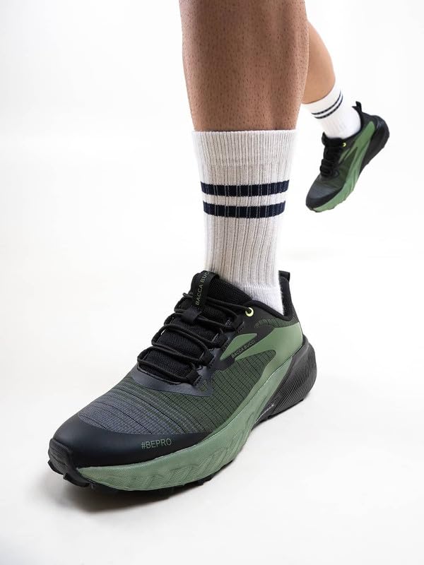 Image of Bacca Bucci TrekZON Men's Outdoor Trekking & Trail Running Shoes with AllTerraX Grip Outsole | #BePro Series