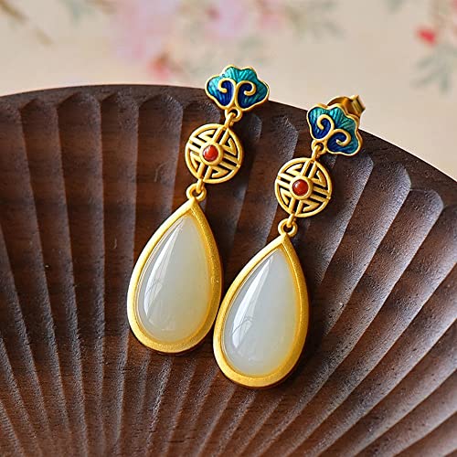 Earrings, Oriental Classical Design, Elegant, Loyalty3