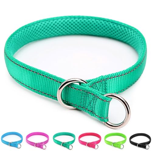Mycicy Reflective Slip Dog Collar, Nylon, 1