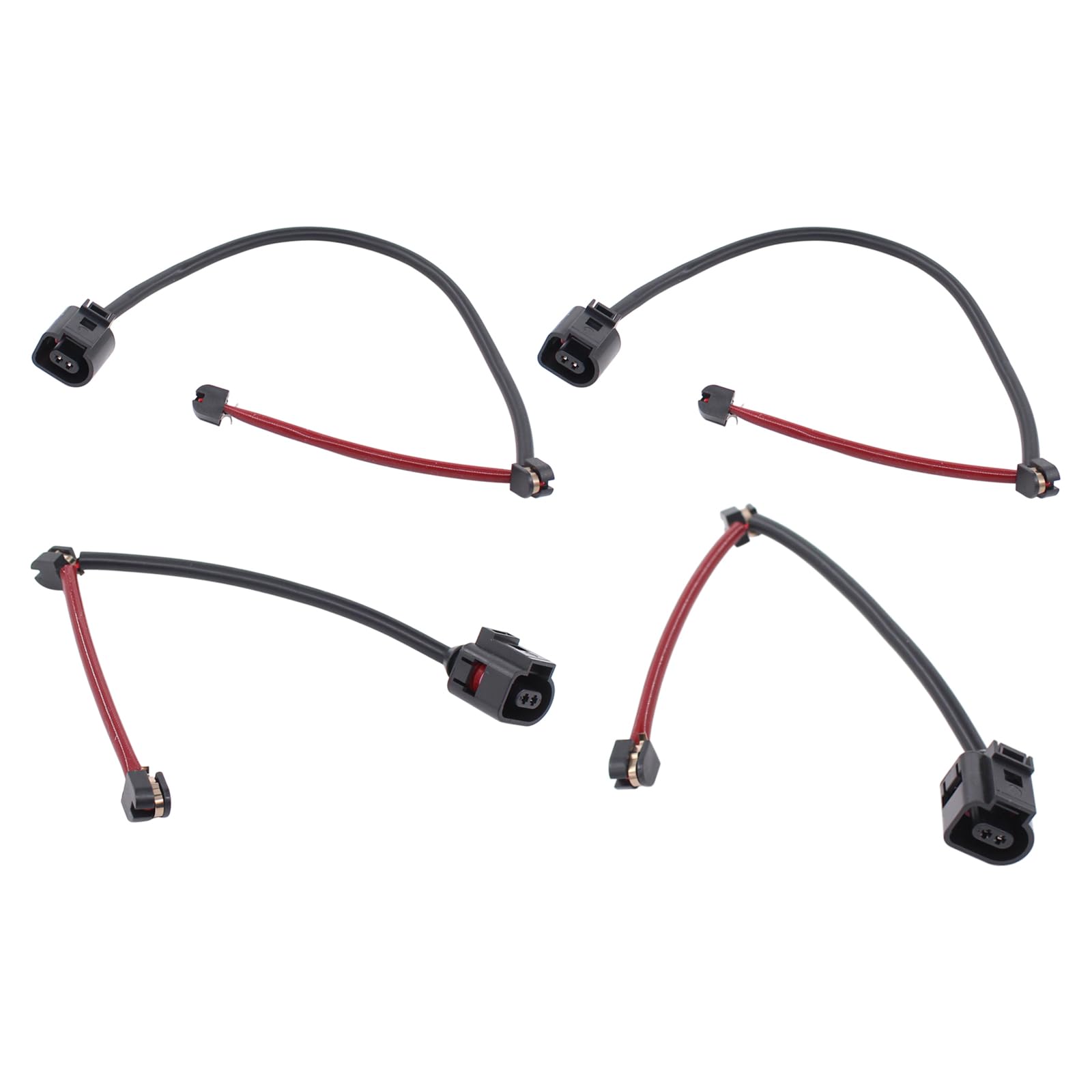 4Pcs Front and Rear Brake Pad Sensors Kit for Audi Q7 for Porsche Cayenne for VW Touareg