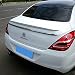 ERBV Spoiler Posteriore del Bagagliaio Dell'Auto in ABS Premium per Peugeot 308 2012 2013 2014 2015 2016 2017 2018 2019, Adesivo 3M E Facile Installazione