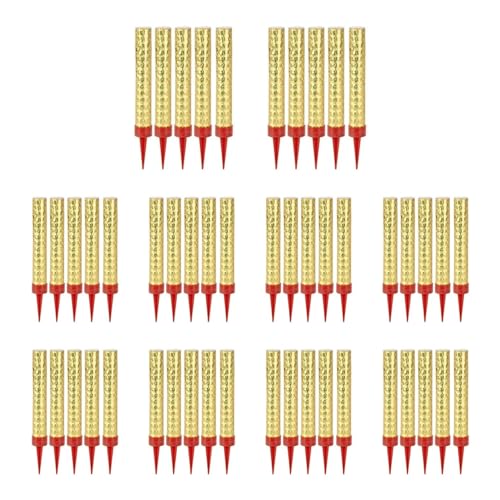 10 x 5 pk Ice Sparkling Fountain Candles (Packs of 5) - 50 Total.